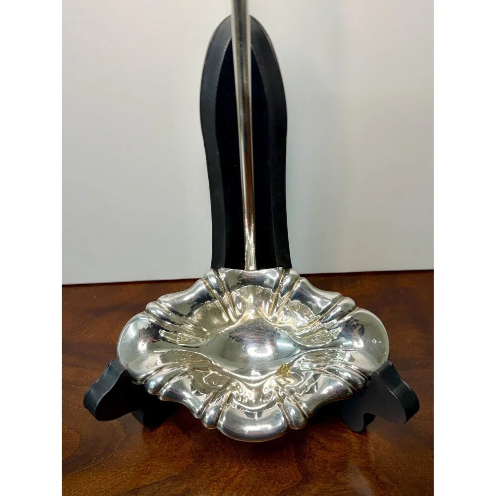 Frank Whiting Sterling Silver Punch Ladle FWS20 Silverplate Bowl Vintage